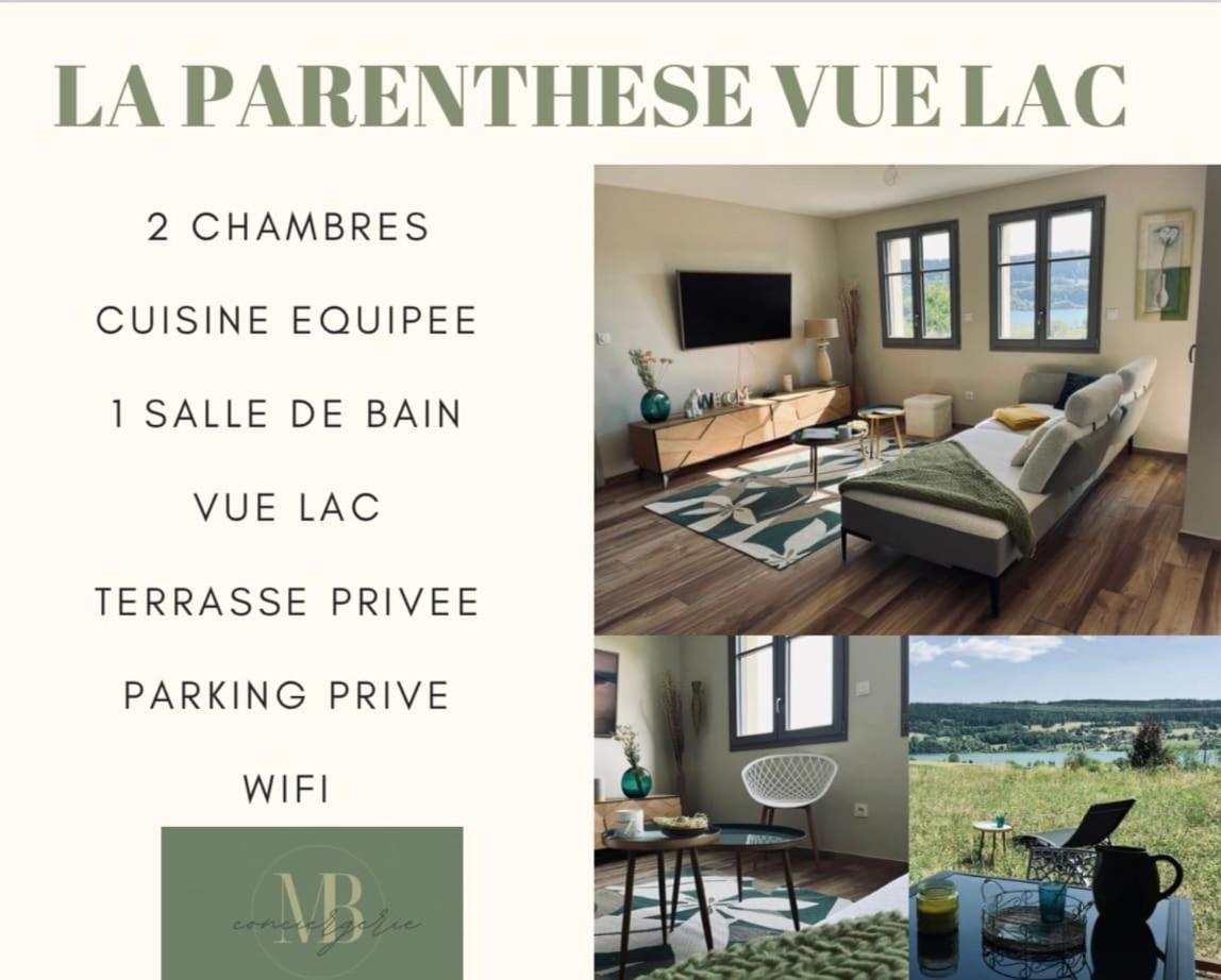 La Parenthese Vue Lac Les Grangettes エクステリア 写真